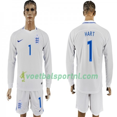Engeland Hart 1 Thuis Shirt WK voetbal 2018 L/S